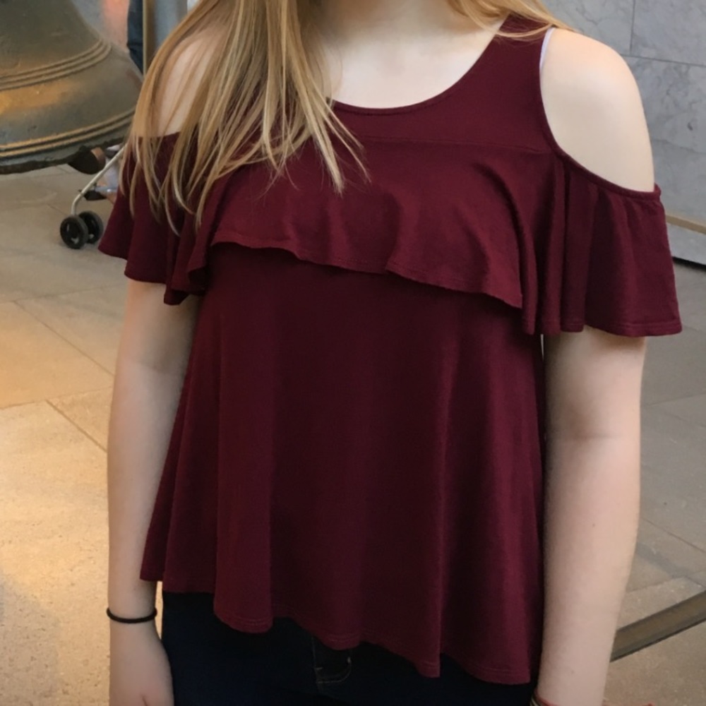 Maroon Top